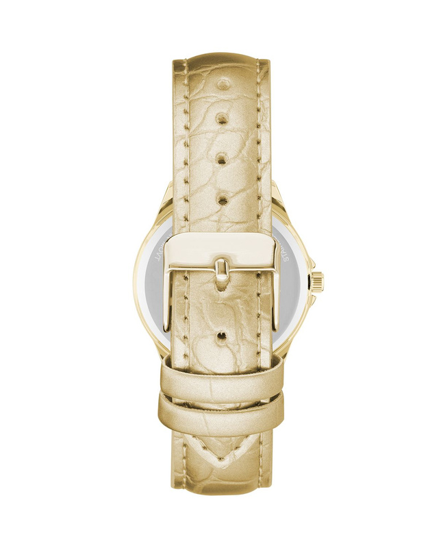 Zegarek JUICY COUTURE JC1220GPGD. Kwarcowy, Kolor beżowy. Kobieta.