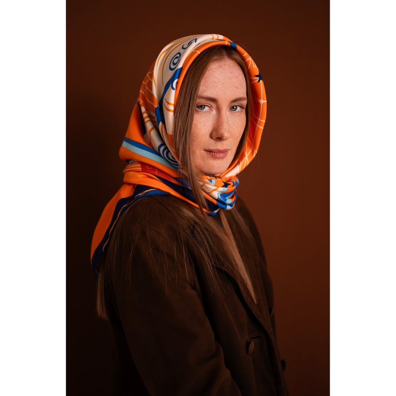 Apaszka Satin Universe