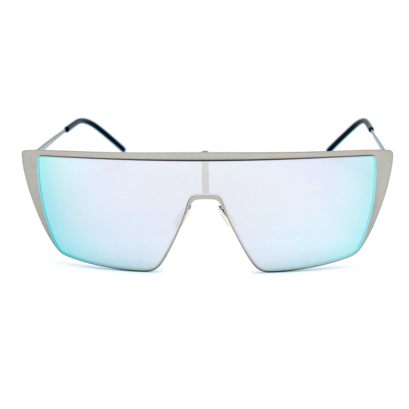 Okulary ITALIA INDEPENDENT 0215-075-075. Okulary przeciwsłoneczne, Kolor srebrny. Kobieta.