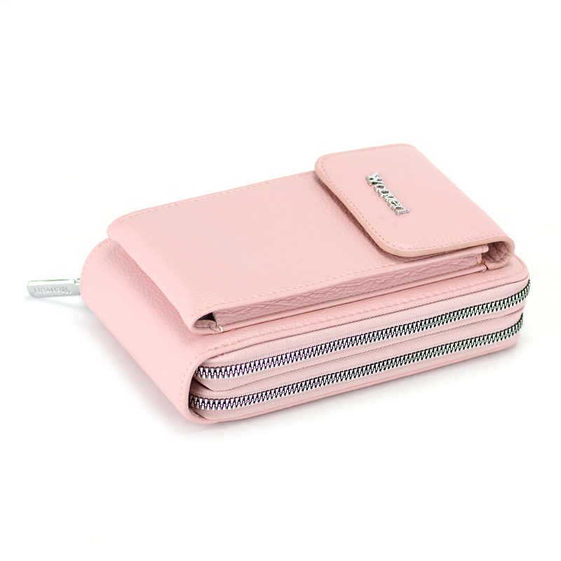 Damskie stylowe etui na telefon z kieszeniami