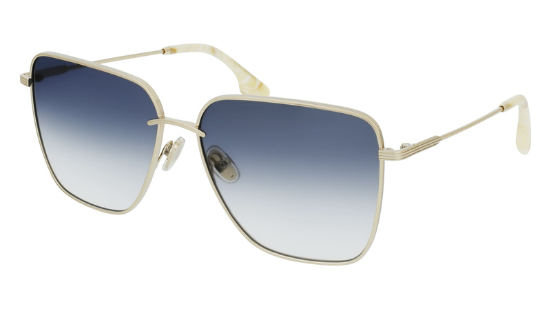 Okulary VICTORIA BECKHAM VB218S-720. Okulary przeciwsłoneczne, Kolor złoty. Kobieta.