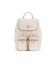 Plecak damski Guess HWPD71 18310 kamienny z logo