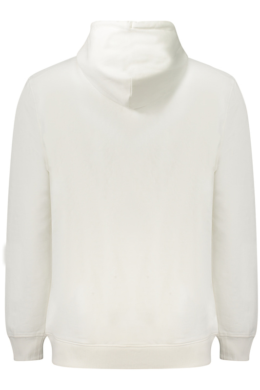 TOMMY HILFIGER M�SKA BLUZA Z ROZPINANYM NA ZAMEK BIA�A