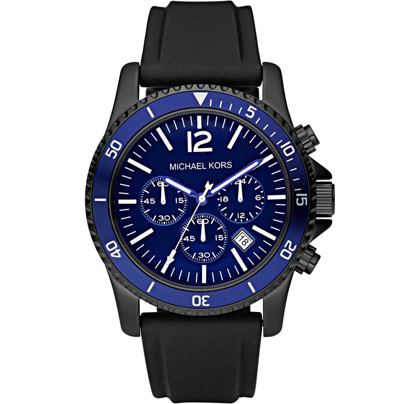 Zegarek MICHAEL KORS MK8165. Kwarcowy, Kolor niebieski. Mężczyzna.