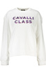 BLUZA CAVALLI CLASS BEZ ZAMKA DAMSKA BIAŁA