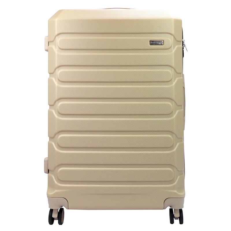 Pierre Cardin trzy walizki na kółkach zestaw podróżny ABS z zamkiem