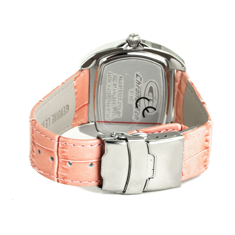 Zegarek CHRONOTECH CT2188L-07. Kwarcowy, Kolor różowy. Unisex.