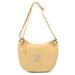 Pierre Cardin damska listonoszka na ramię skóra naturalna pojemna torebka