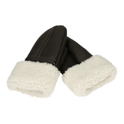 Ciepła damska rękawiczka z jednym palcem, kożuchowa Podhale