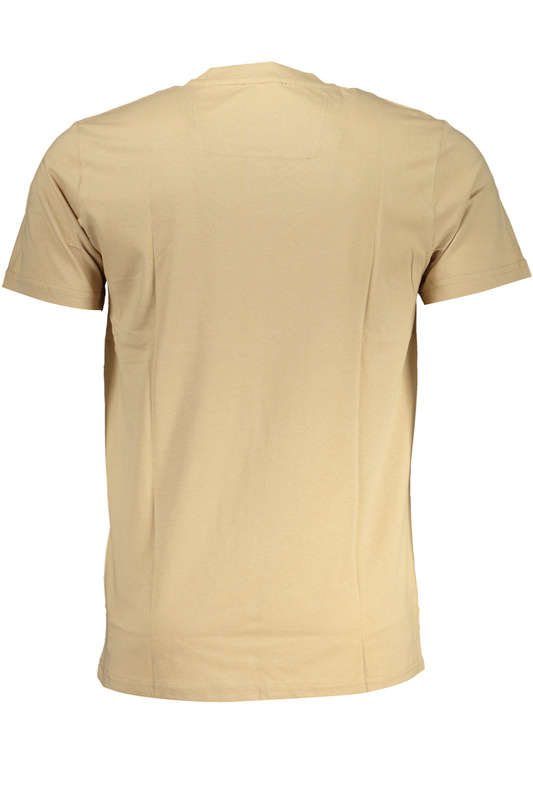 T-SHIRT MĘSKI Z KRÓTKIM RĘKAWEM KLASY CAVALLI BEŻOWY
