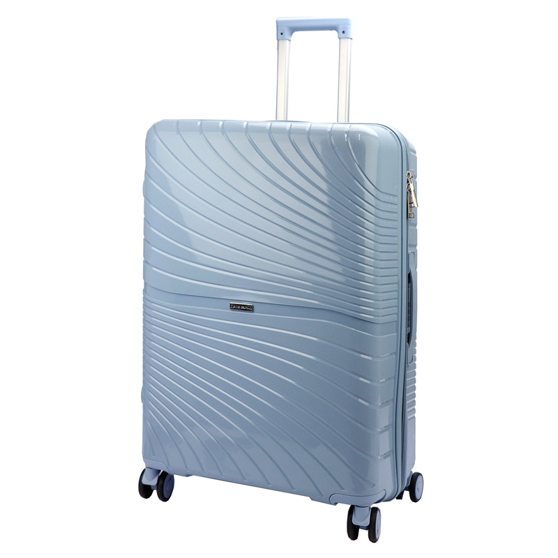 Pierre Cardin trzy walizki zestaw podróżny materiał ABS cztery kółka