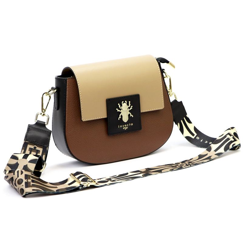 Skórzana damska listonoszka przez ramię od EGO