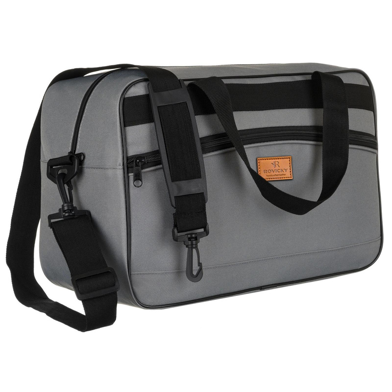 Poliestrowa damska torebka Rovicky R-TL15608 BLK