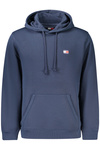 TOMMY HILFIGER MĘSKA NIEBIESKA BLUZA Z ROZPIĘCIEM