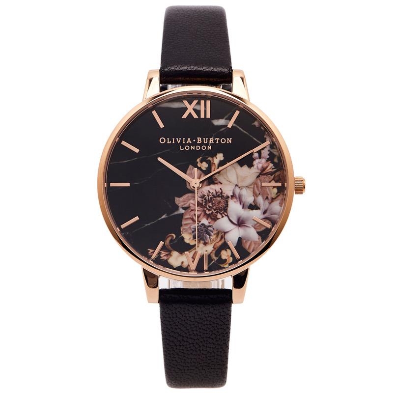 Zegarek OLIVIA BURTON OB16CS01. Kwarcowy, Kolor czarny. Kobieta.