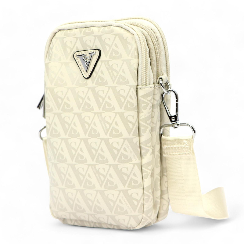 Sergio Valentini Mała damska torebka przez ramię listonoszka skóra eko