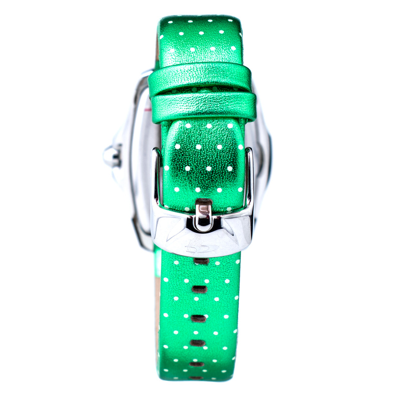 Zegarek CHRONOTECH CT7896LS-45. Kwarcowy, Kolor zielony. Kobieta.