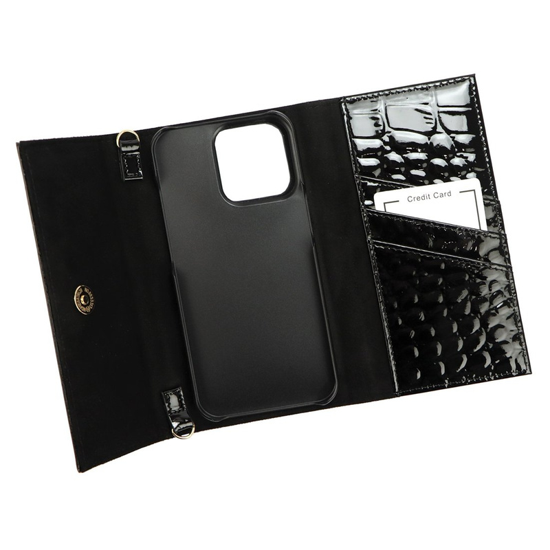 Skórzane etui damskie MiaMore PHONE CASE L1782 (IPHONE 13 PRO)