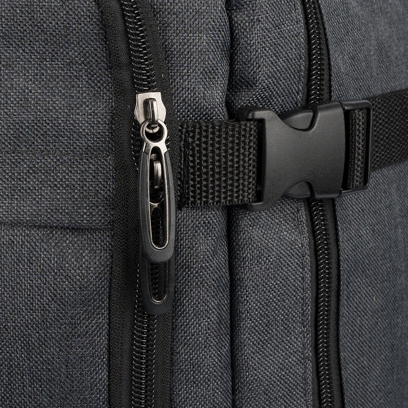 Plecak torba mały bagaż pojemny do samolotu kabinówka lotnicza Beltimore szary TOK-T