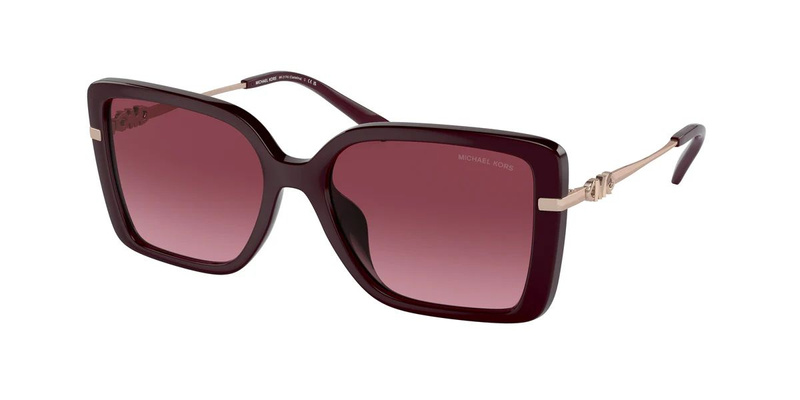 Okulary MICHAEL KORS MK2174U33448H. Okulary przeciwsłoneczne, Kolor czerwony. Kobieta.
