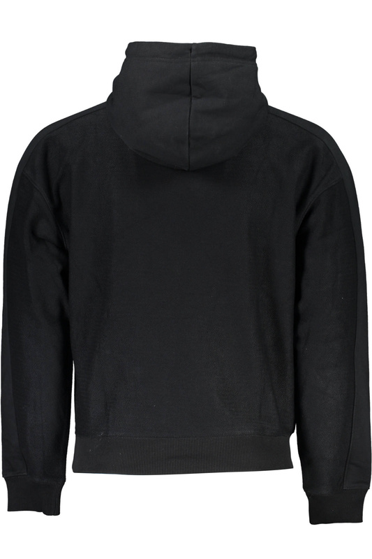 BLUZA CALVIN KLEIN BEZ ZAMKA CZARNA MĘSKA