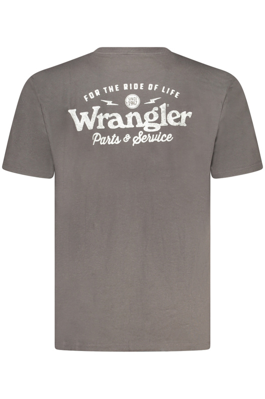 WRANGLER KOSZULKA Z KRÓTKIM RĘKAWEM MĘSKA CZARNA