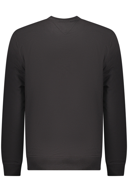 TOMMY HILFIGER MĘSKA CZARNA BLUZA Z ROZPIĘCIEM