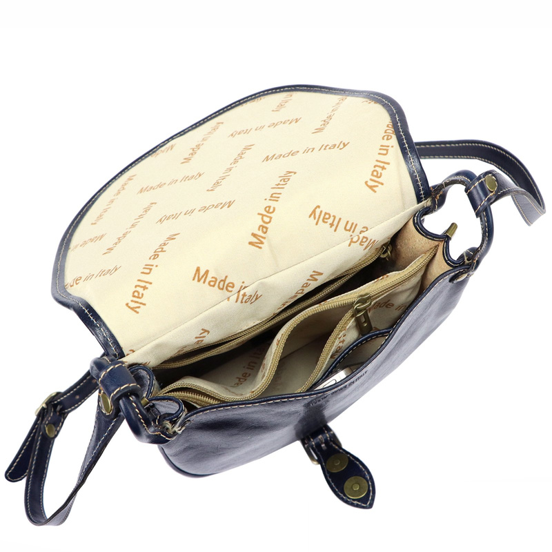 Florence damska listonoszka skóra naturalna torebka na ramię klapa magnes