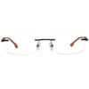 Okulary QUIKSILVER EQYG0304853A. EYEGLASSES, Kolor szary. Mężczyzna.
