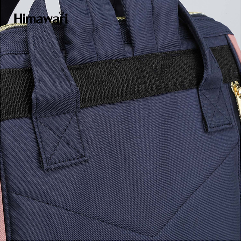 Granatowy plecak na laptopa 13,3" z kieszeniami - Himawari