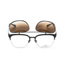 Okulary BELSTAFF HATCHERNEGROW. VIEW + CLIP-ON, Kolor czarny. Kobieta.