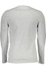 GUESS JEANS T-SHIRT Z DŁUGIM RĘKAWEM SZARY MĘSKI