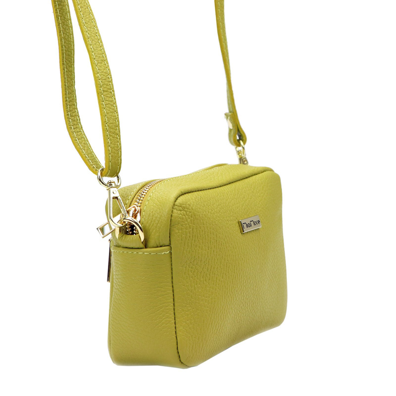 MiaMore damska listonoszka skóra naturalna torebka na ramię miejska