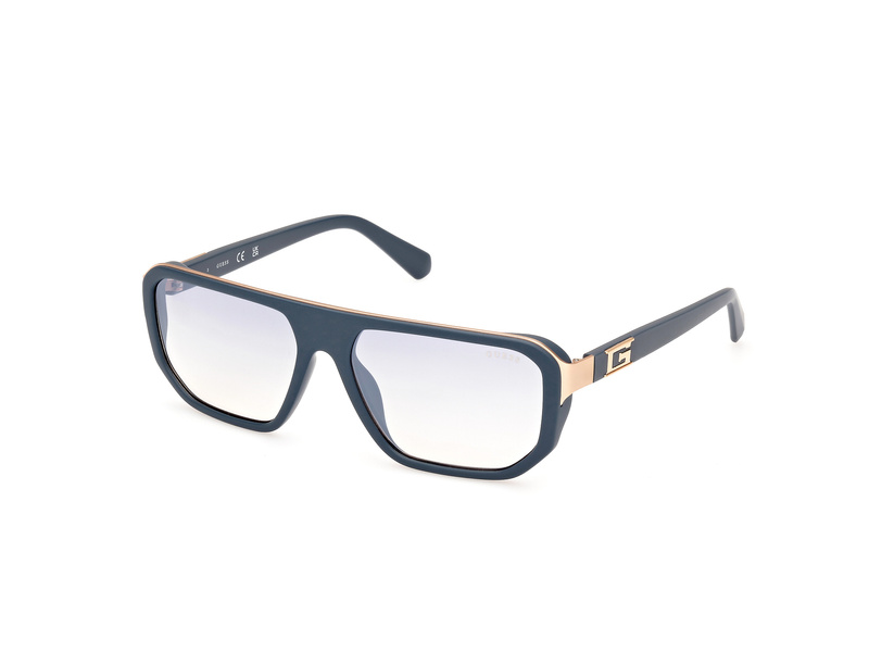Okulary GUESS GU00124-5920C. Okulary przeciwsłoneczne, Kolor szary. Mężczyzna.