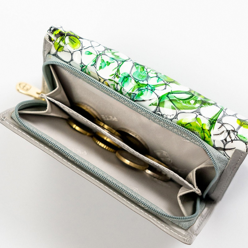 skóra naturalna + Damski portfel ze skóry ekologicznej Peterson PTN PH29-LFL