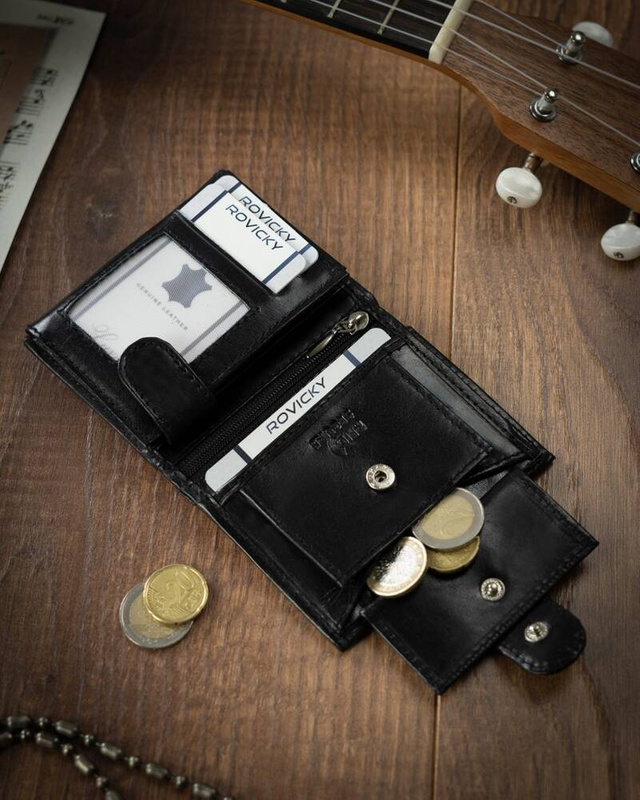 4U Cavaldi portfel męski rozbudowany skóra naturalna pionowy pojemny