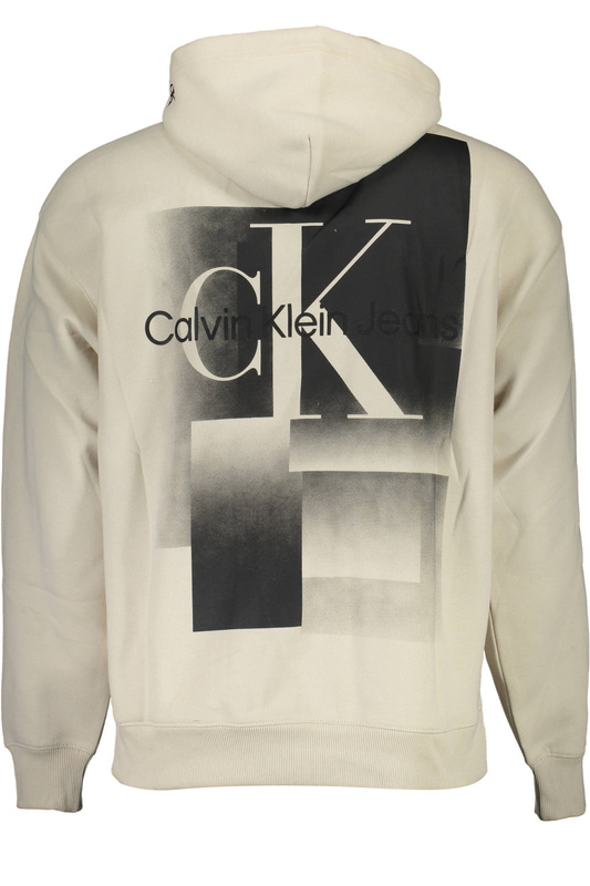 BLUZA CALVIN KLEIN BEZ ZAMKA M�SKA BE�OWA