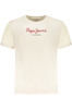 PEPE JEANS M�SKA KOSZULKA Z KR�TKIM R�KAWEM, BE�OWA