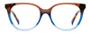 Okulary MISSONI MIS-0100-IPA. Okulary, Kolor niebieski brązowy. Kobieta.