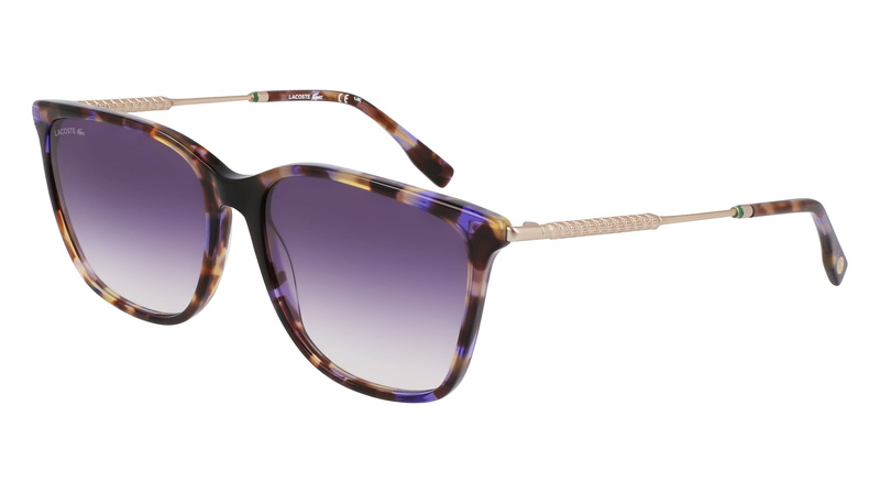 Okulary LACOSTE L6016S-219. Okulary przeciwsłoneczne, Kolor PURPLE. Kobieta.