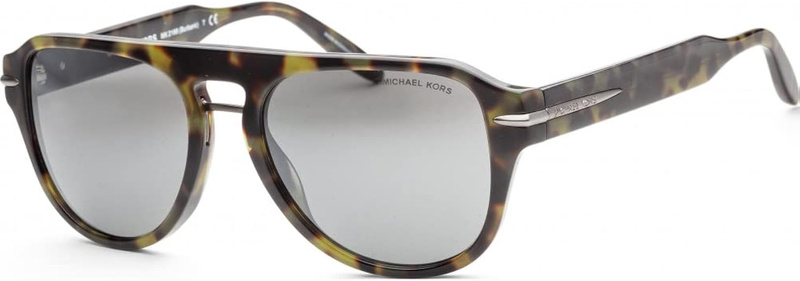 Okulary MICHAEL KORS MK216637056G5. Okulary przeciwsłoneczne, Kolor szary. Mężczyzna.