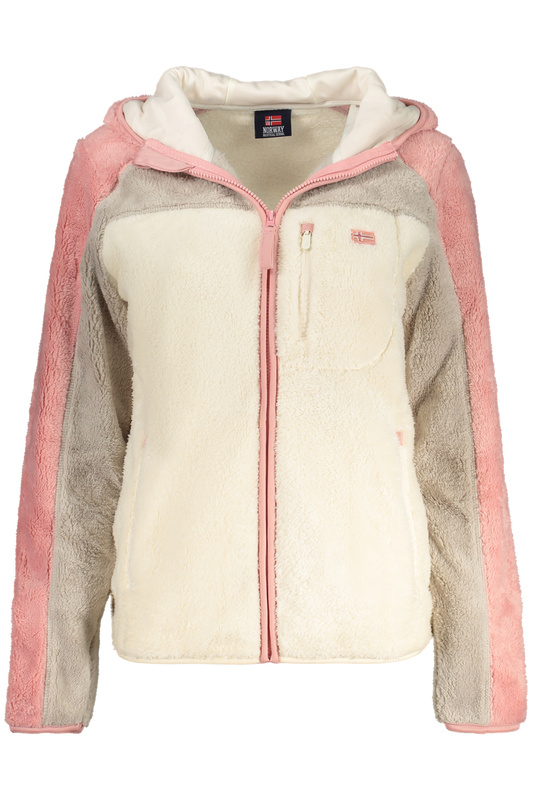 Norway 1963 BIA�A BLUZA DAMSKA Z ROZPINANYM NA ZAMEK