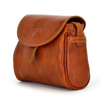 Zgrabna mała minimalistyczna torebka listonoszka 