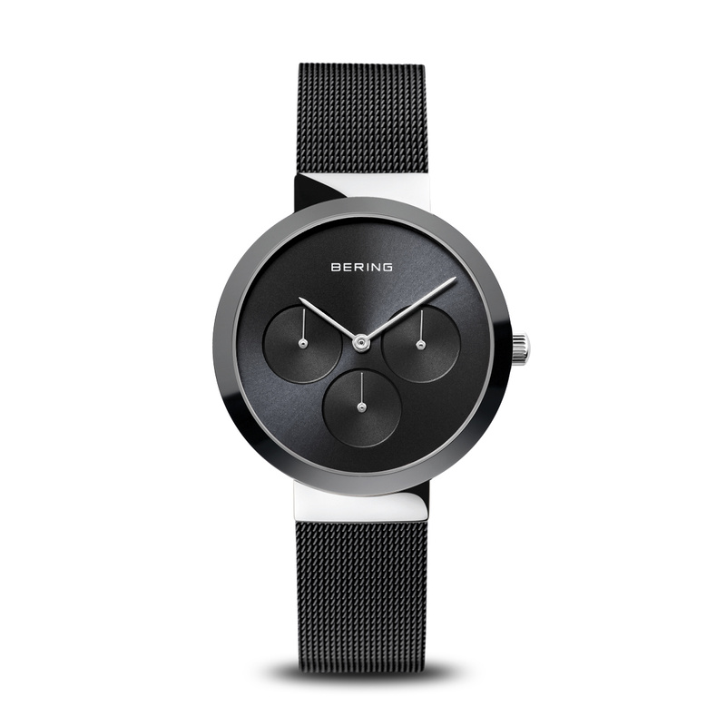 Zegarek BERING 35036-102. Kwarcowy, Kolor czarny. Kobieta.