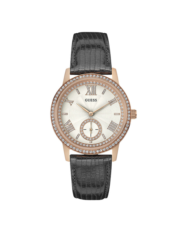 Zegarek GUESS W0642L3. Kwarcowy, Kolor biały. Kobieta.