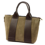 Vera Pelle damska shopperbag skóra naturalna kuferek z organizerem stylowy