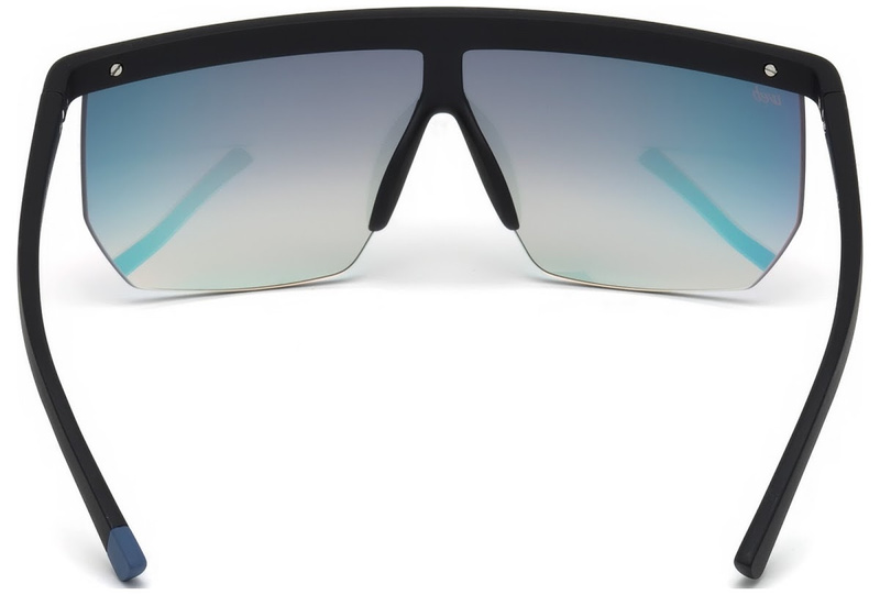 Okulary WEB EYEWEAR WE0221-02Z. Okulary przeciwsłoneczne, Kolor czarny. Mężczyzna.