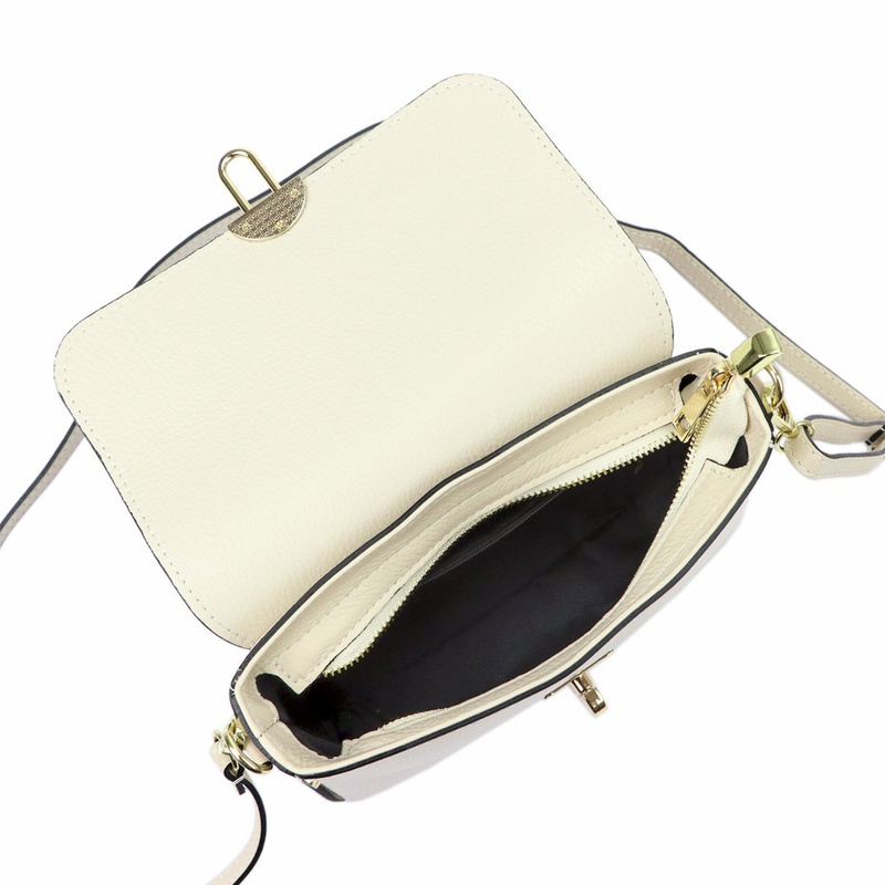 Luka damska listonoszka torebka przez ramię skóra naturalna stylowa