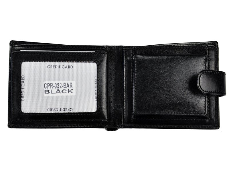 Elegancki Skórzany męski portfel Rovicky z RFID