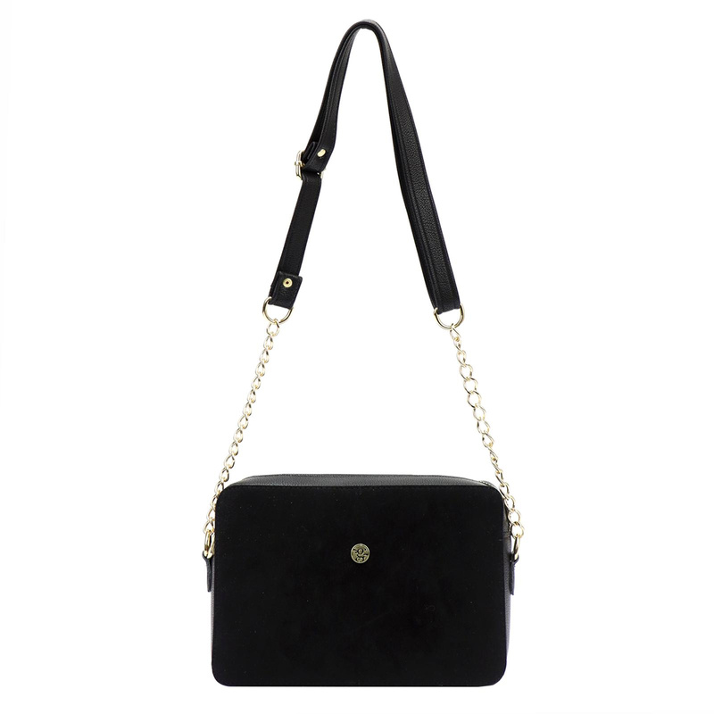 Gregorio Torebka damska z eko-skóry listonoszka z łańcuszkiem na ramię